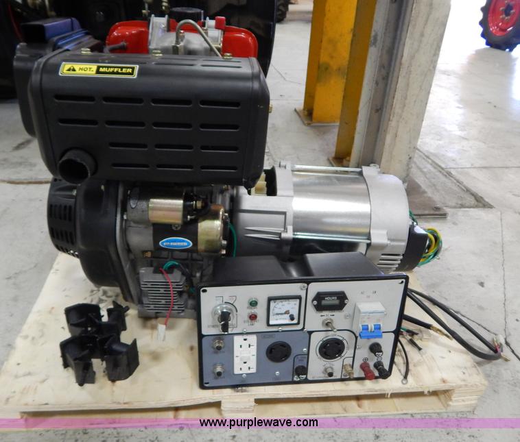 image for item AO9214 Apollo 6,500 watt diesel generator kit