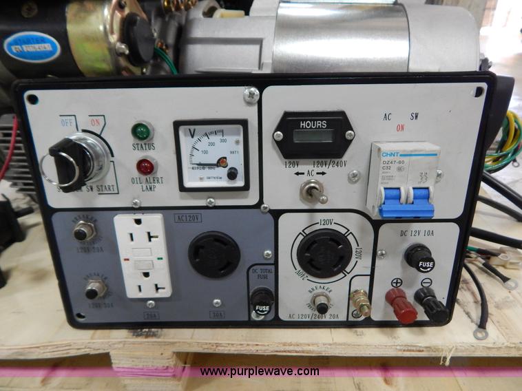 image for item AO9214 Apollo 6,500 watt diesel generator kit