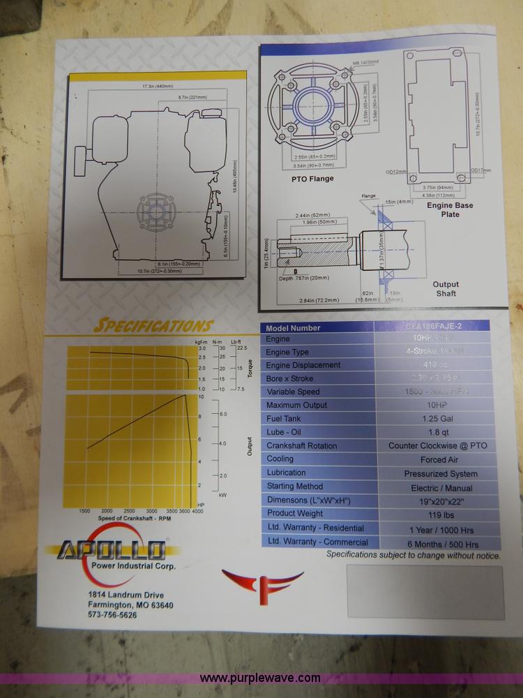 image for item AO9215 Changfa diesel engine