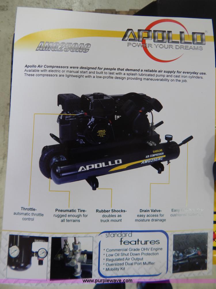 image for item AO9233 Apollo AMG250AC air compressor