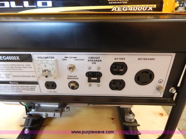 image for item AO9235 Apollo AEG4000X generator