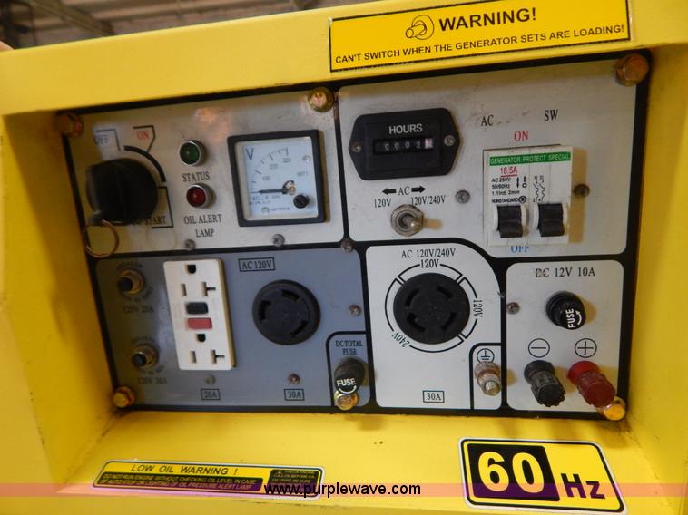 image for item AO9238 Apollo AED6500S generator