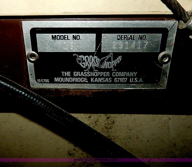 image for item AP9786 Grasshopper 713 ZTR lawn mower