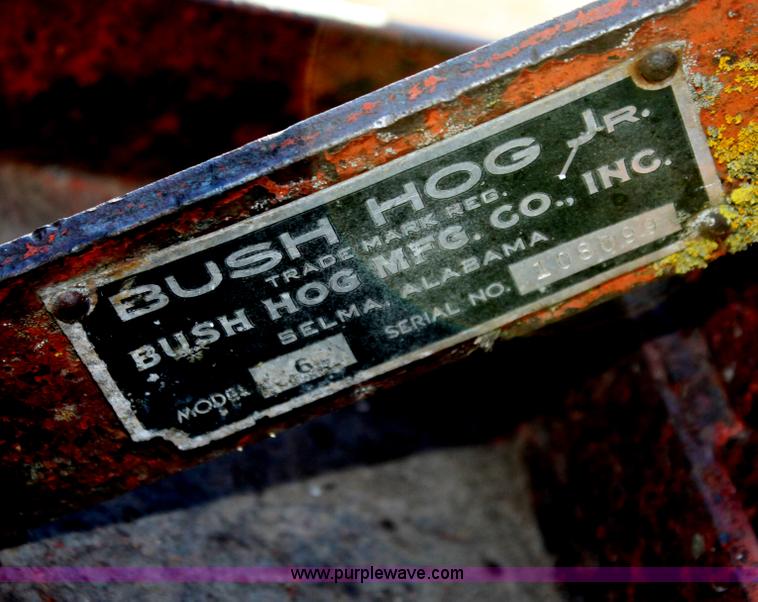 image for item G4416 Bush Hog 5' rotary mower