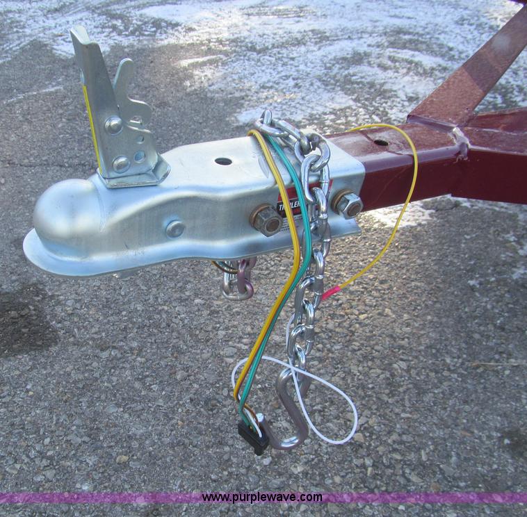 image for item G9663 Shop built utility trailer