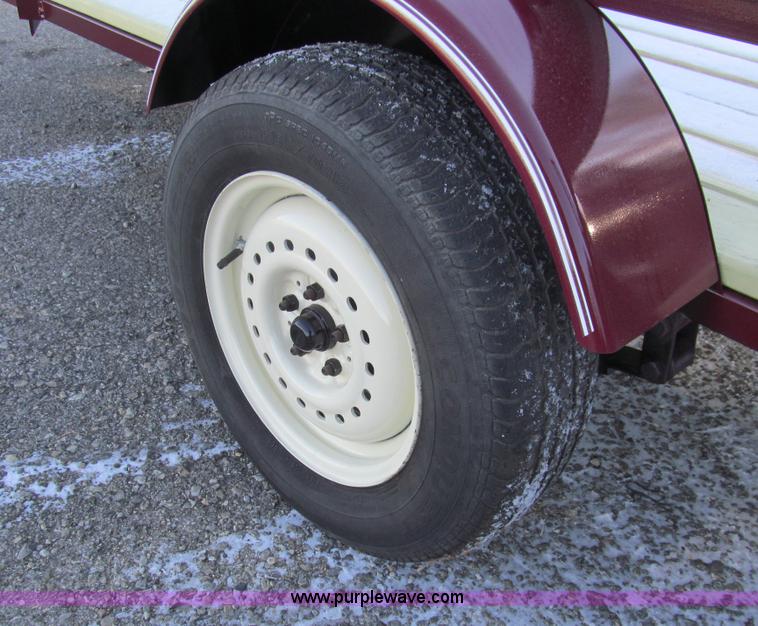 image for item G9663 Shop built utility trailer