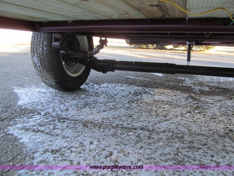 image for item G9663 Shop built utility trailer