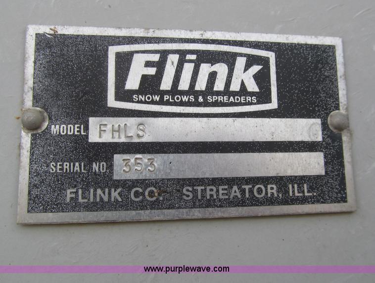 image for item G9670 2002 Flink 8615-S4 stainless steel spreader