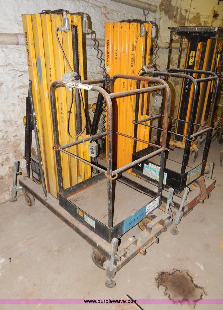 image for item H3891 (2) single man lifts