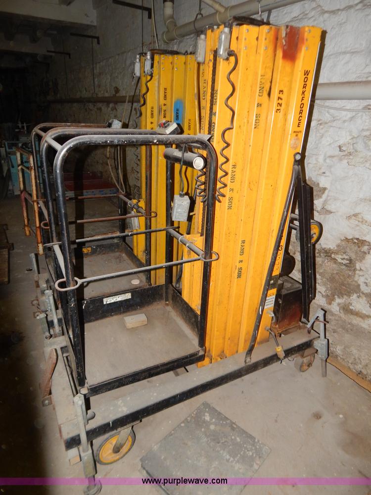 image for item H3891 (2) single man lifts