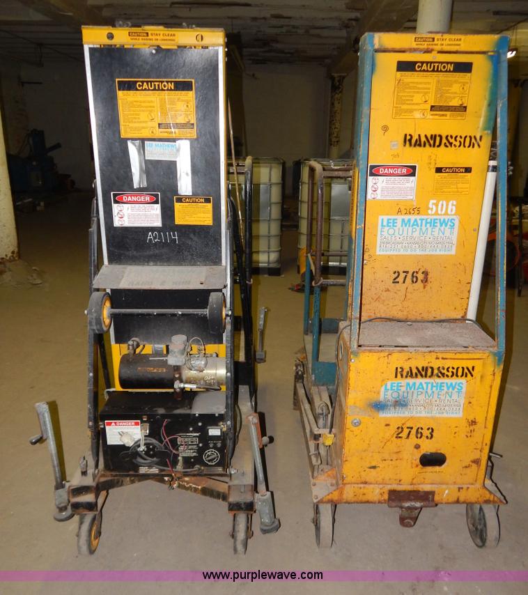 image for item H3892 (2) single man lifts