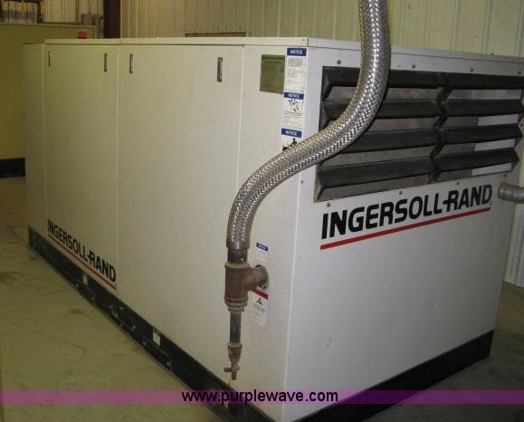 image for item H7836 1995 Ingersoll Rand SSR-EP75 air compressor and dryer