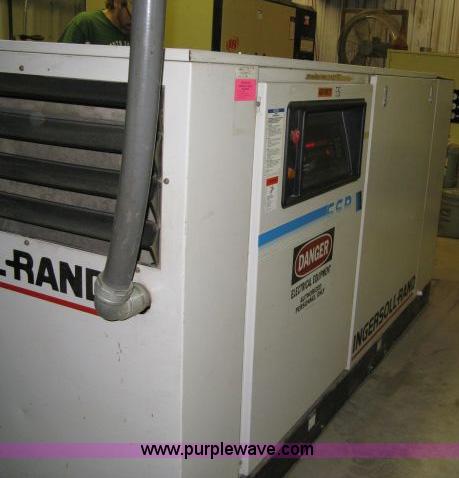 image for item H7836 1995 Ingersoll Rand SSR-EP75 air compressor and dryer
