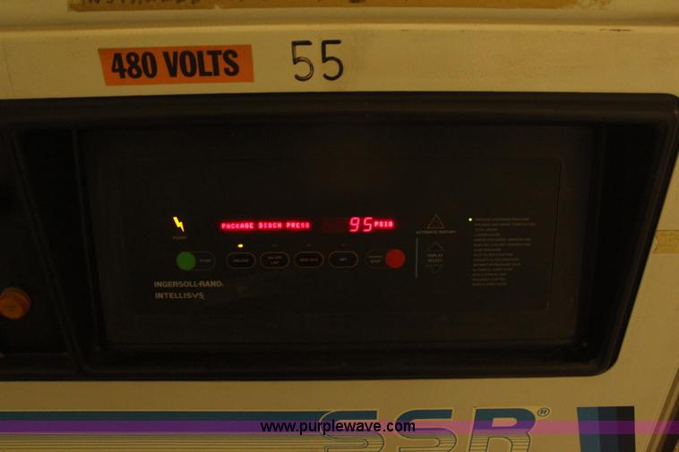 image for item H7836 1995 Ingersoll Rand SSR-EP75 air compressor and dryer