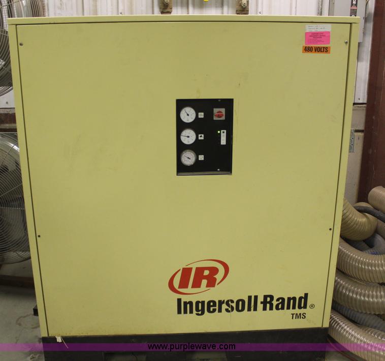image for item H7836 1995 Ingersoll Rand SSR-EP75 air compressor and dryer