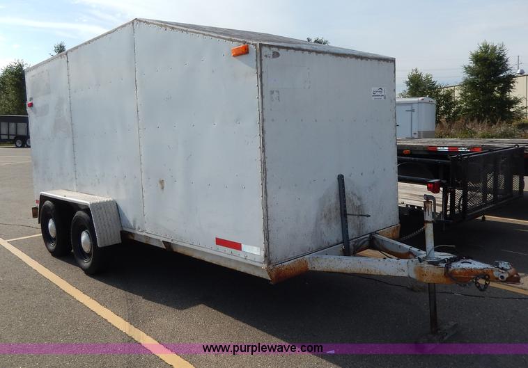 image for item H9587 2013 Utility box trailer