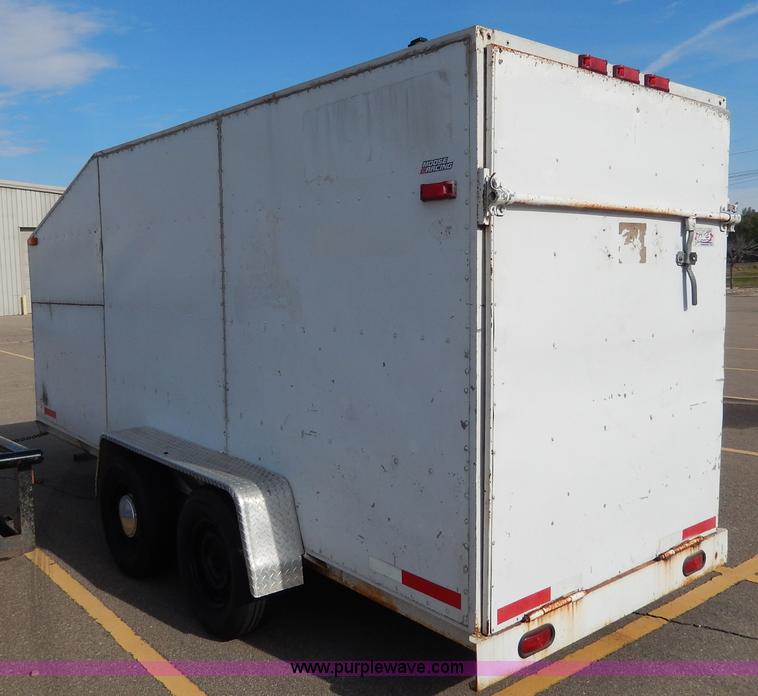 image for item H9587 2013 Utility box trailer