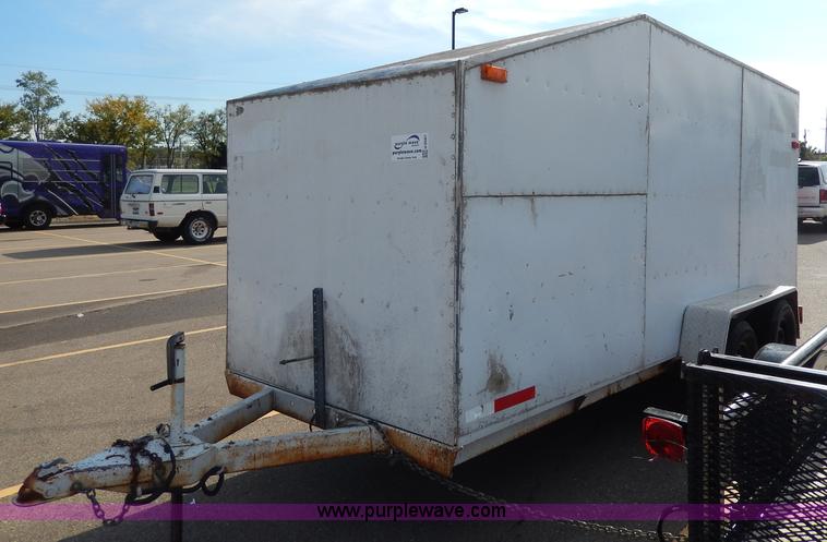 image for item H9587 2013 Utility box trailer