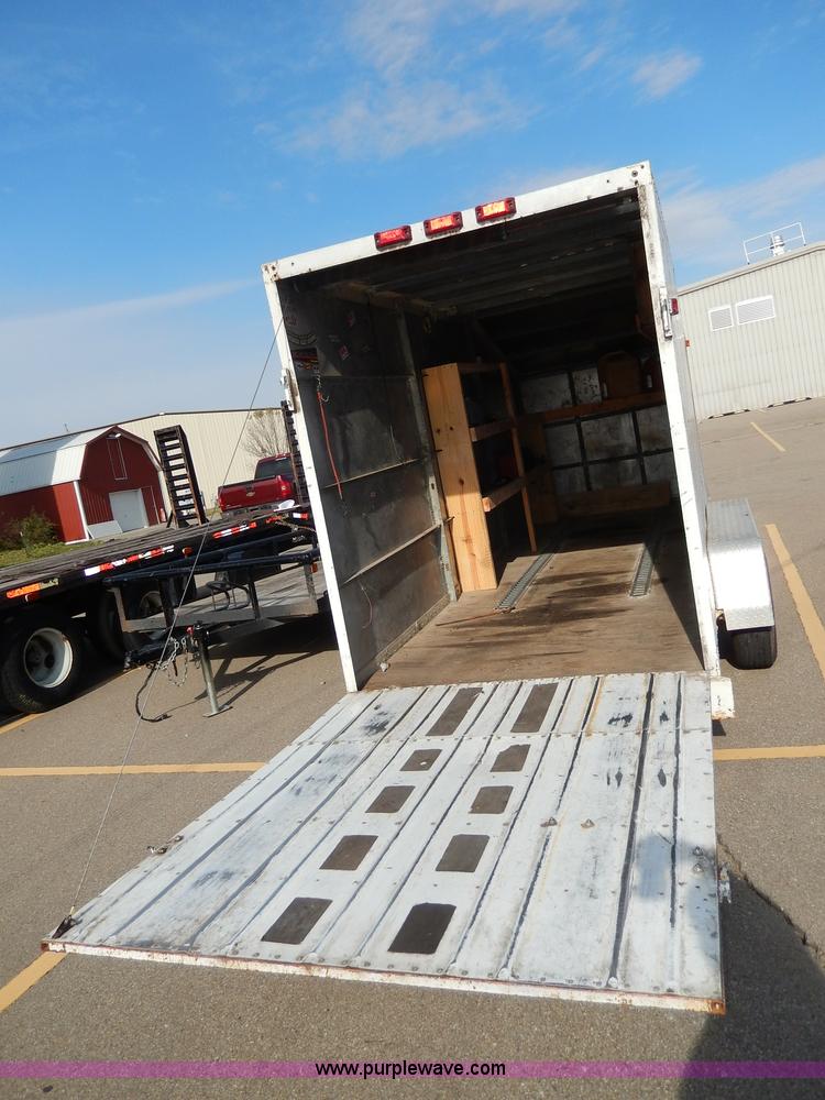 image for item H9587 2013 Utility box trailer