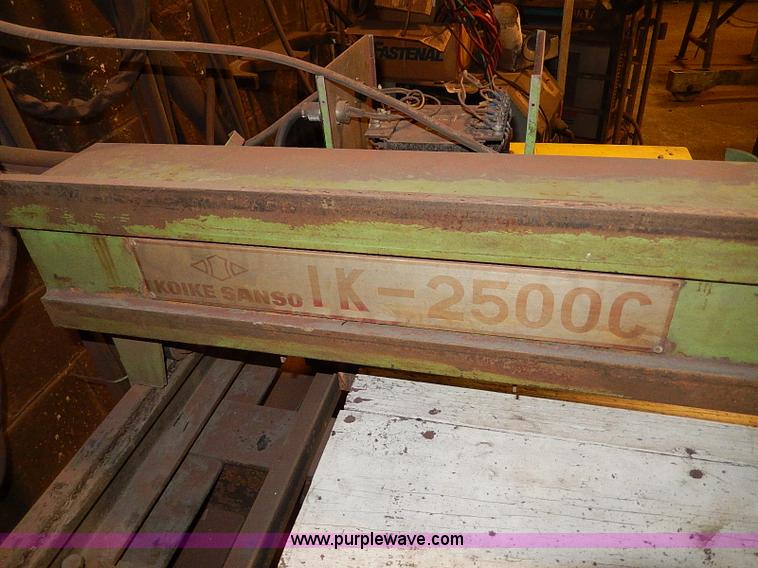 image for item I9453 Koike Sanso Kogyo torch and plasma cutting pattern table