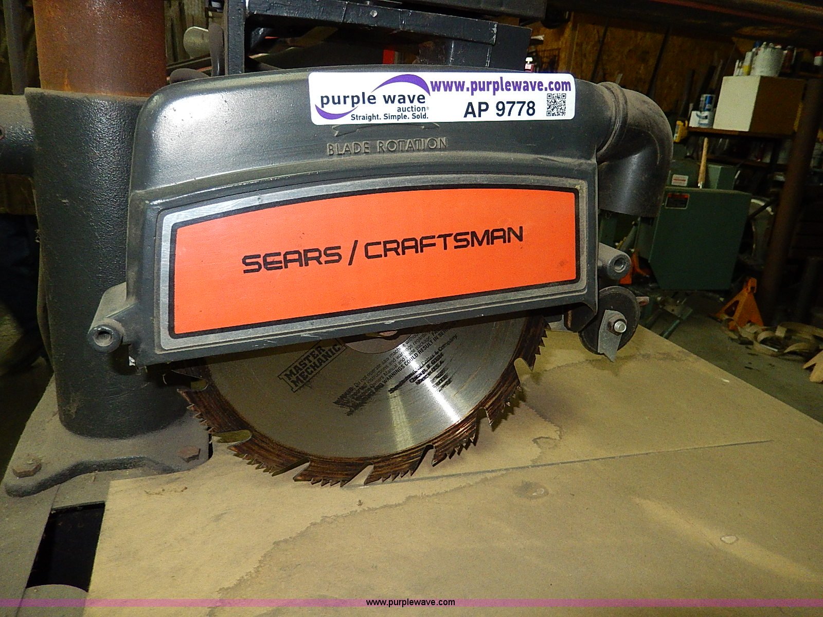 Craftsman 113 table saw blade alignment