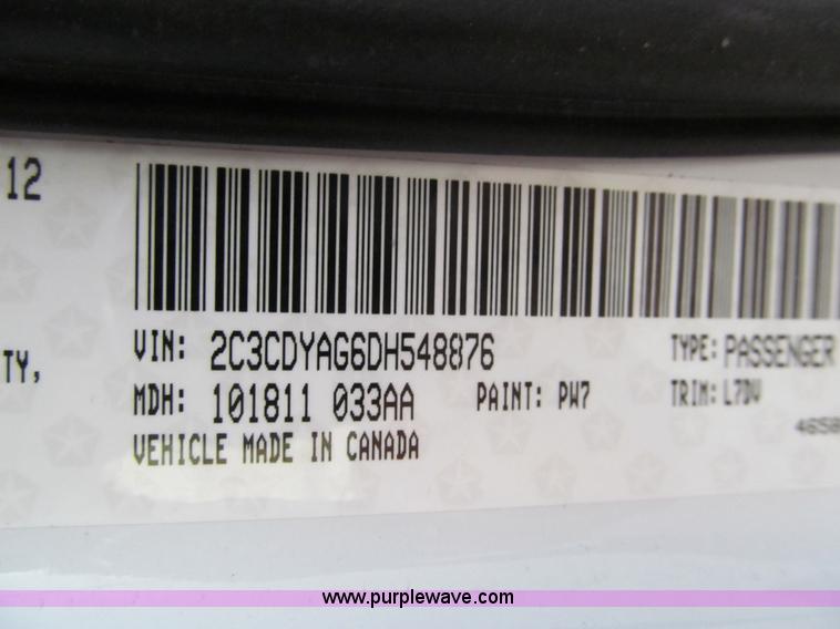 image for item G9672 2013 Dodge Challenger SXT