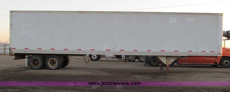image for item G9704 1983 Trailmobile tandem axle dry van trailer
