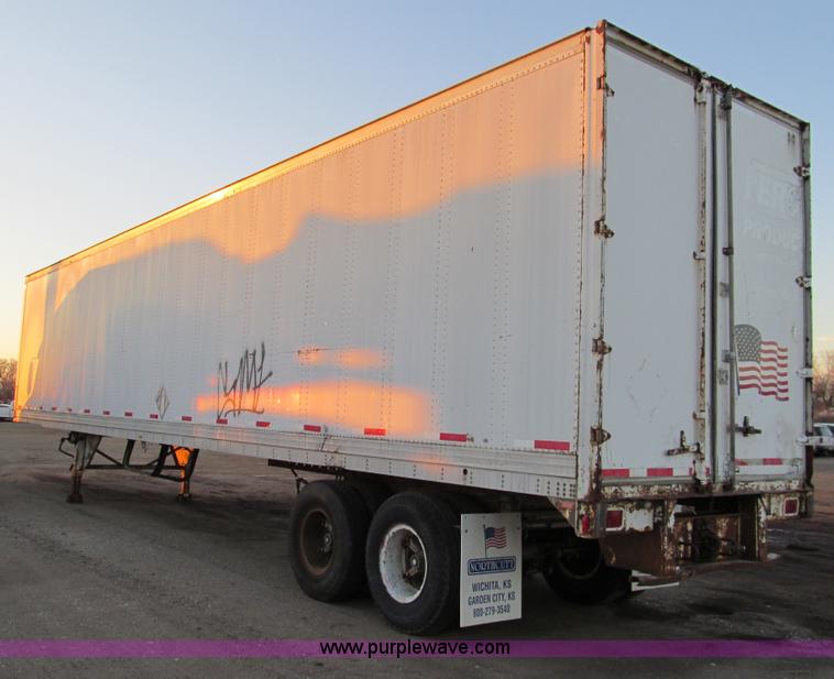 image for item G9704 1983 Trailmobile tandem axle dry van trailer