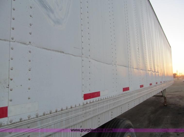 image for item G9704 1983 Trailmobile tandem axle dry van trailer
