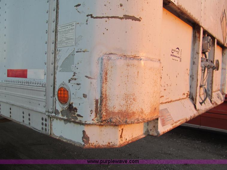 image for item G9704 1983 Trailmobile tandem axle dry van trailer