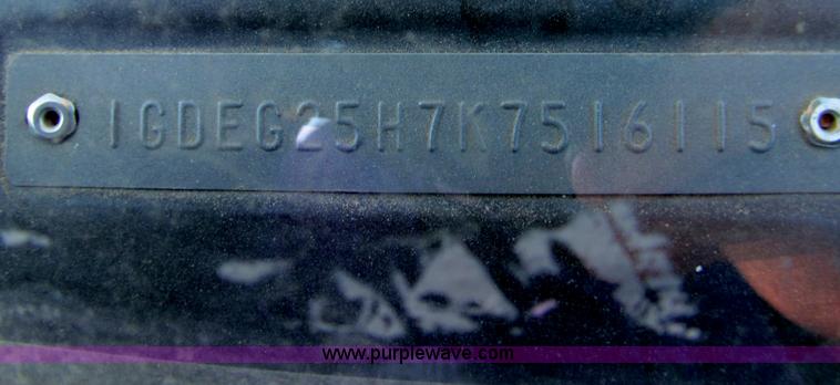 image for item G9710 1989 GMC Vandura G2500 van