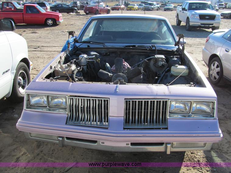 image for item G9713 1984 Oldsmobile Cutlass Supreme Brougham