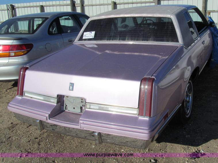 image for item G9713 1984 Oldsmobile Cutlass Supreme Brougham