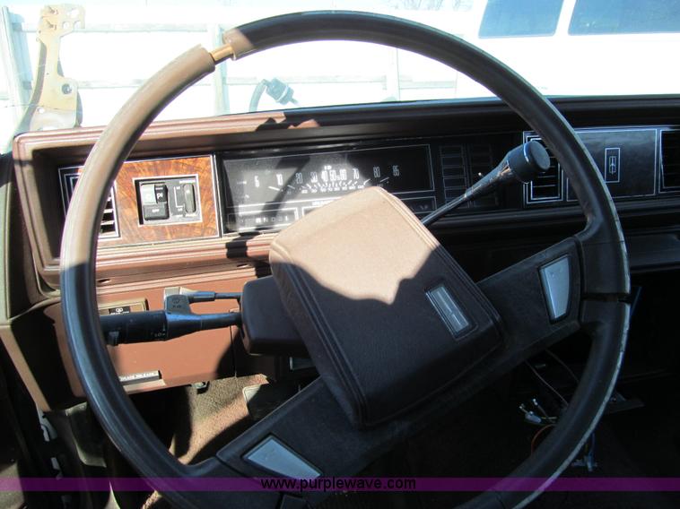 image for item G9713 1984 Oldsmobile Cutlass Supreme Brougham