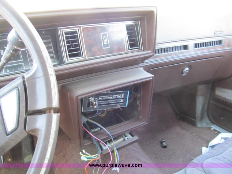 image for item G9713 1984 Oldsmobile Cutlass Supreme Brougham