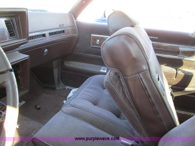 image for item G9713 1984 Oldsmobile Cutlass Supreme Brougham