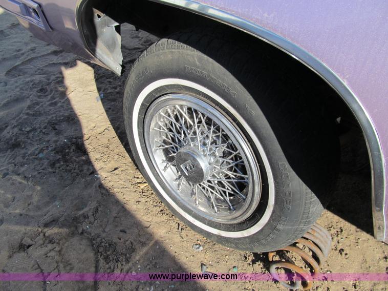 image for item G9713 1984 Oldsmobile Cutlass Supreme Brougham