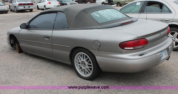 image for item H8332 1998 Chrysler Sebring JX convertible
