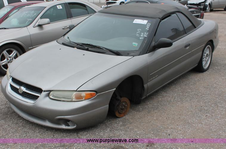 image for item H8332 1998 Chrysler Sebring JX convertible