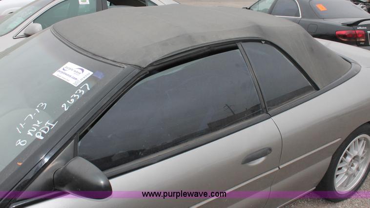 image for item H8332 1998 Chrysler Sebring JX convertible