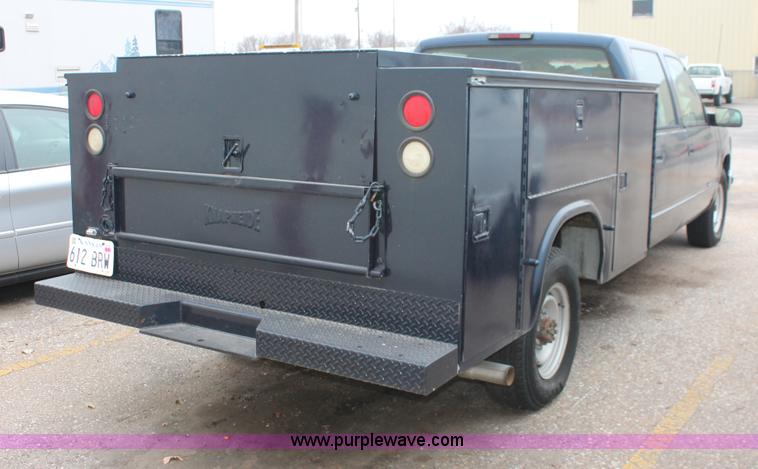 image for item H8334 1998 Chevrolet 3500 Crew Cab utility truck