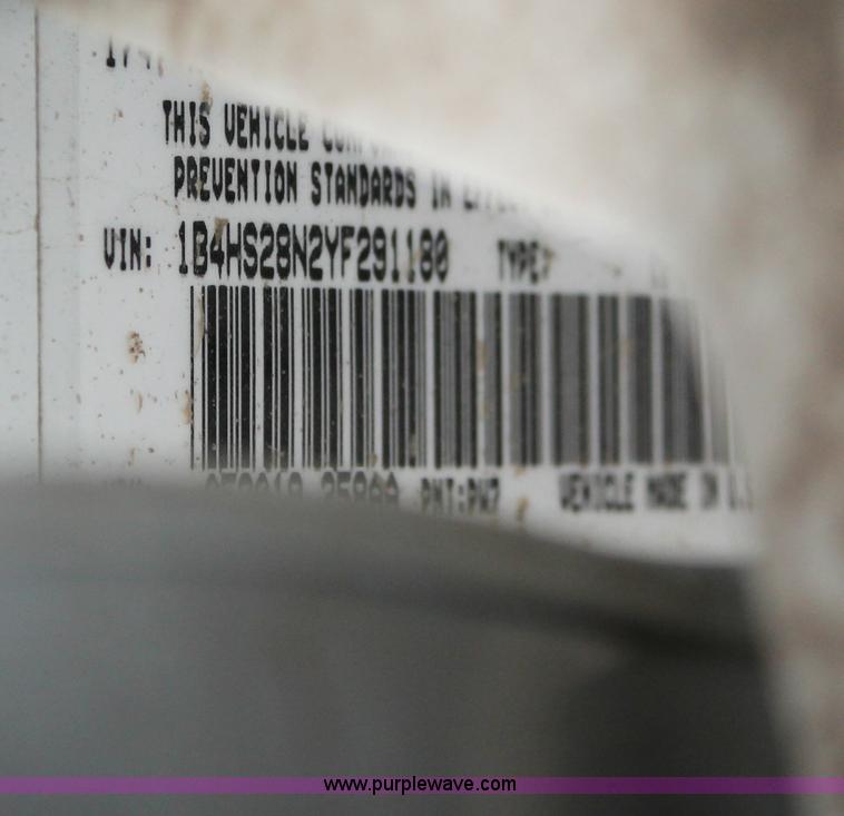 image for item H8340 2000 Dodge Durango SLT SUV