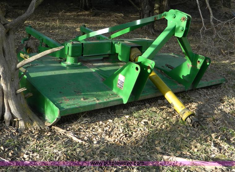 image for item AD9906 John Deere MX8 8' rotary mower