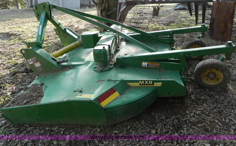 image for item AD9906 John Deere MX8 8' rotary mower