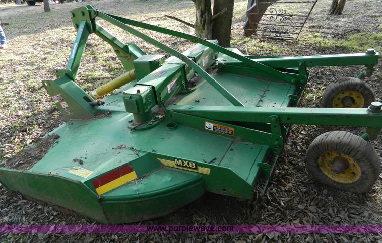 image for item AD9906 John Deere MX8 8' rotary mower