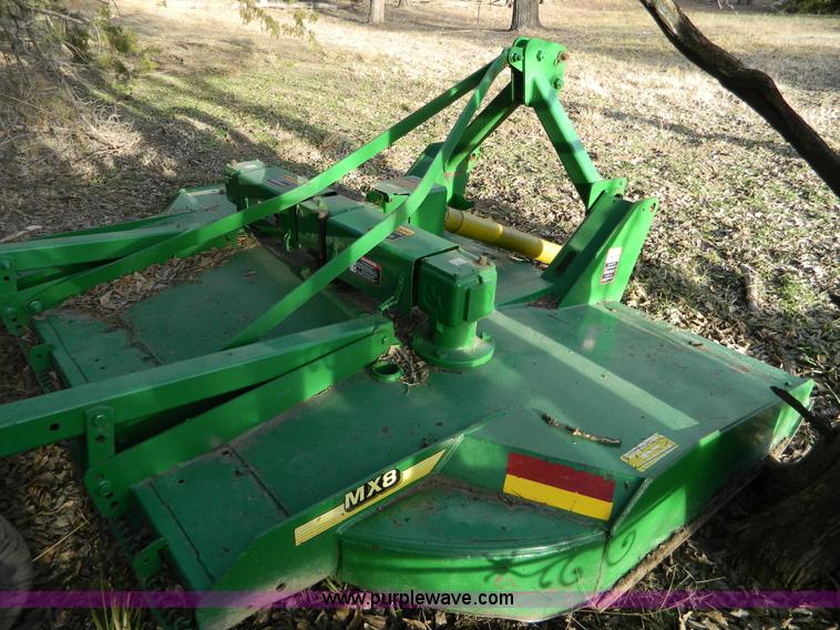 image for item AD9906 John Deere MX8 8' rotary mower