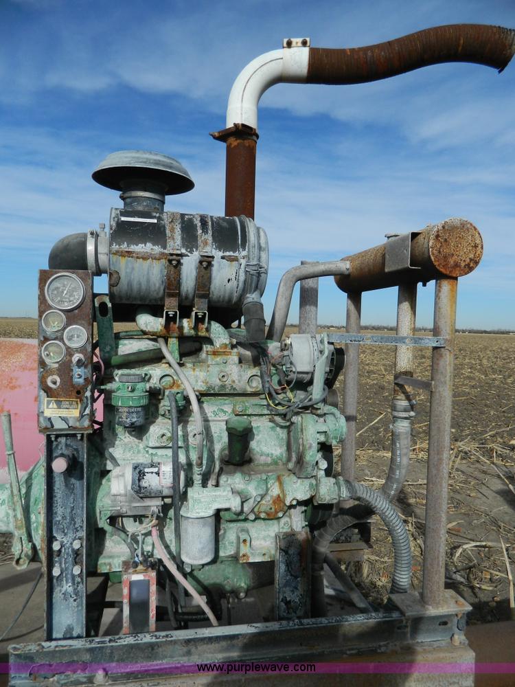 image for item AD9909 John Deere 4045T four cylinder diesel engine