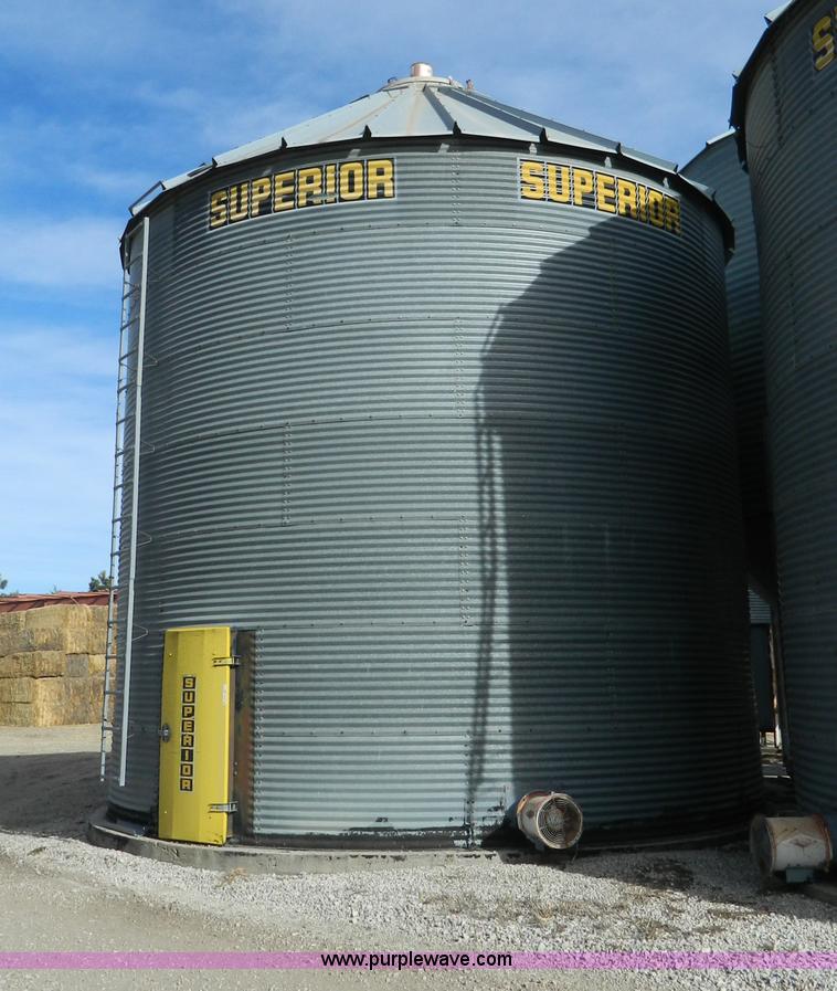 image for item AD9911 Superior 5,000 bushel grain bin