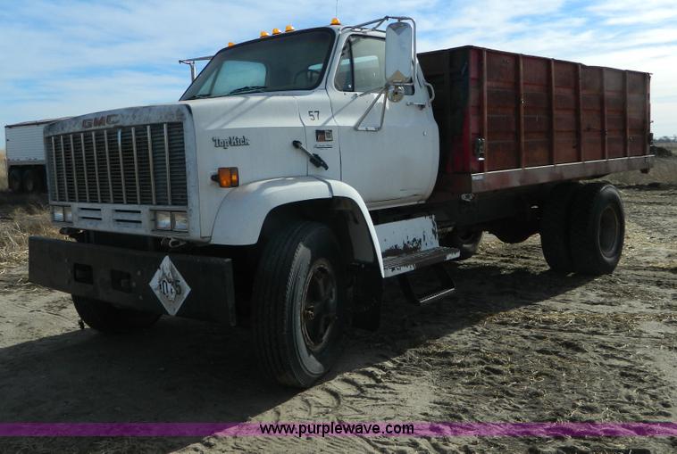 image for item AD9913 1989 GMC TopKick grain truck