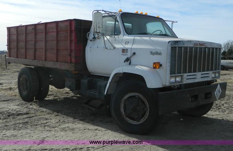 image for item AD9913 1989 GMC TopKick grain truck